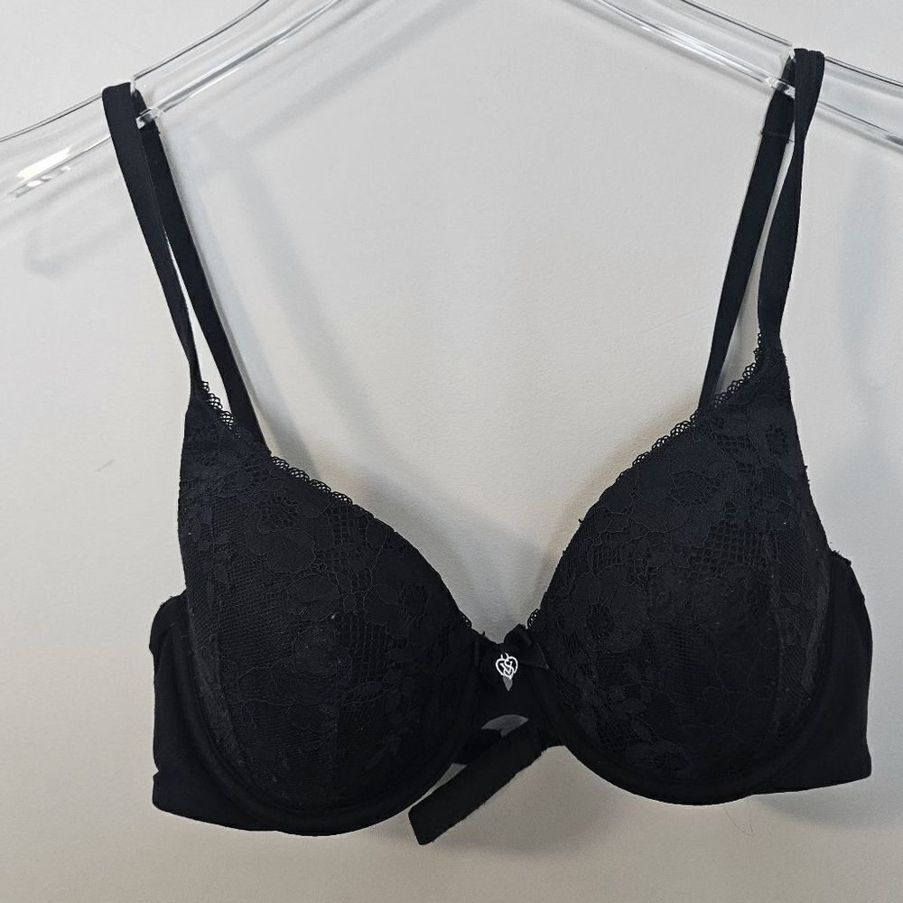 Victoria's Secret Body by Victoria Lined Perfect Coverage Lace Cup Bra Womens Bl